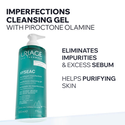 Uriage Hyseac Exfoliating Mask 100ml - Gentle Cleansing &amp; Oil Control for Oily Skin