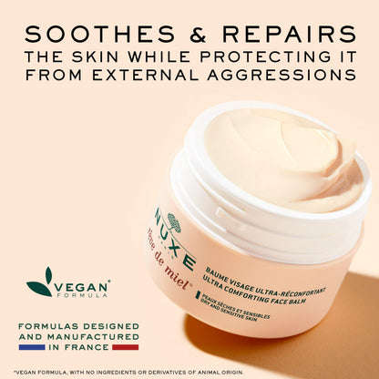 Nuxe Reve De Miel Ultra Comforting Face Balm 50ml - Nourishing Dry &amp; Sensitive Skin with Natural Ingredients