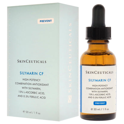 Skinceuticals Antioxidant Serum Silymarin CF - Vitamin C Serum for Anti-Aging &amp; Acne-Prone Skin
