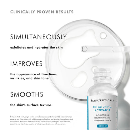 Skinceuticals Retexturing Activator - Anti-Aging Skincare Serum for Smoother, Softer Skin