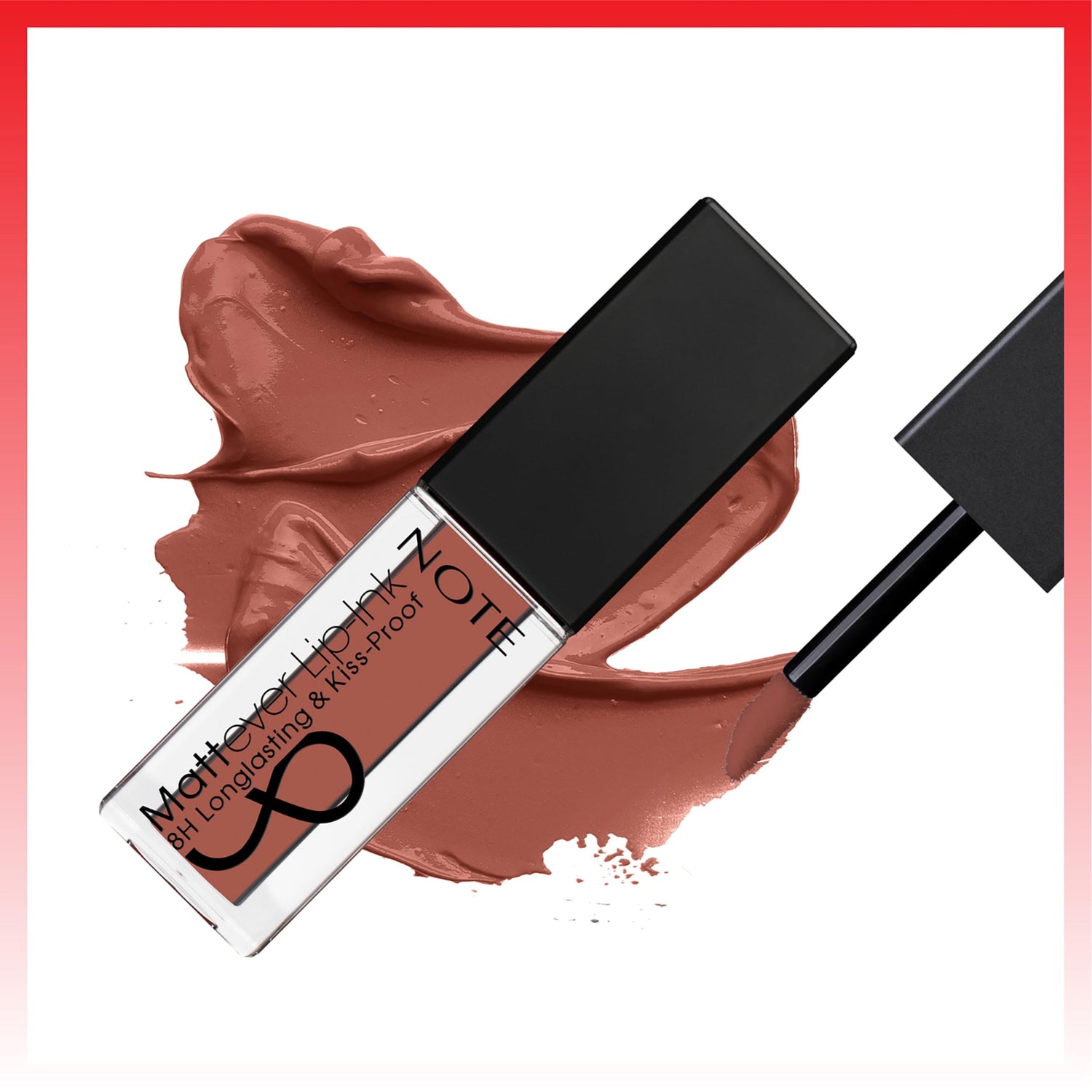 Note Mattever Lipstick 04 - Long-Lasting Liquid Lipstick, Vegan, Paraben-Free