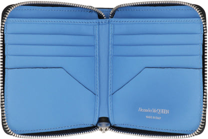 ALEXANDER MCQUEEN Mini Leather Wallet for Men