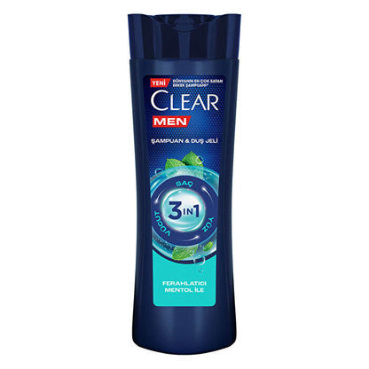 Clear Men Dandruff Care Shampoo - 13.5 Fl Oz | Deep Cleansing