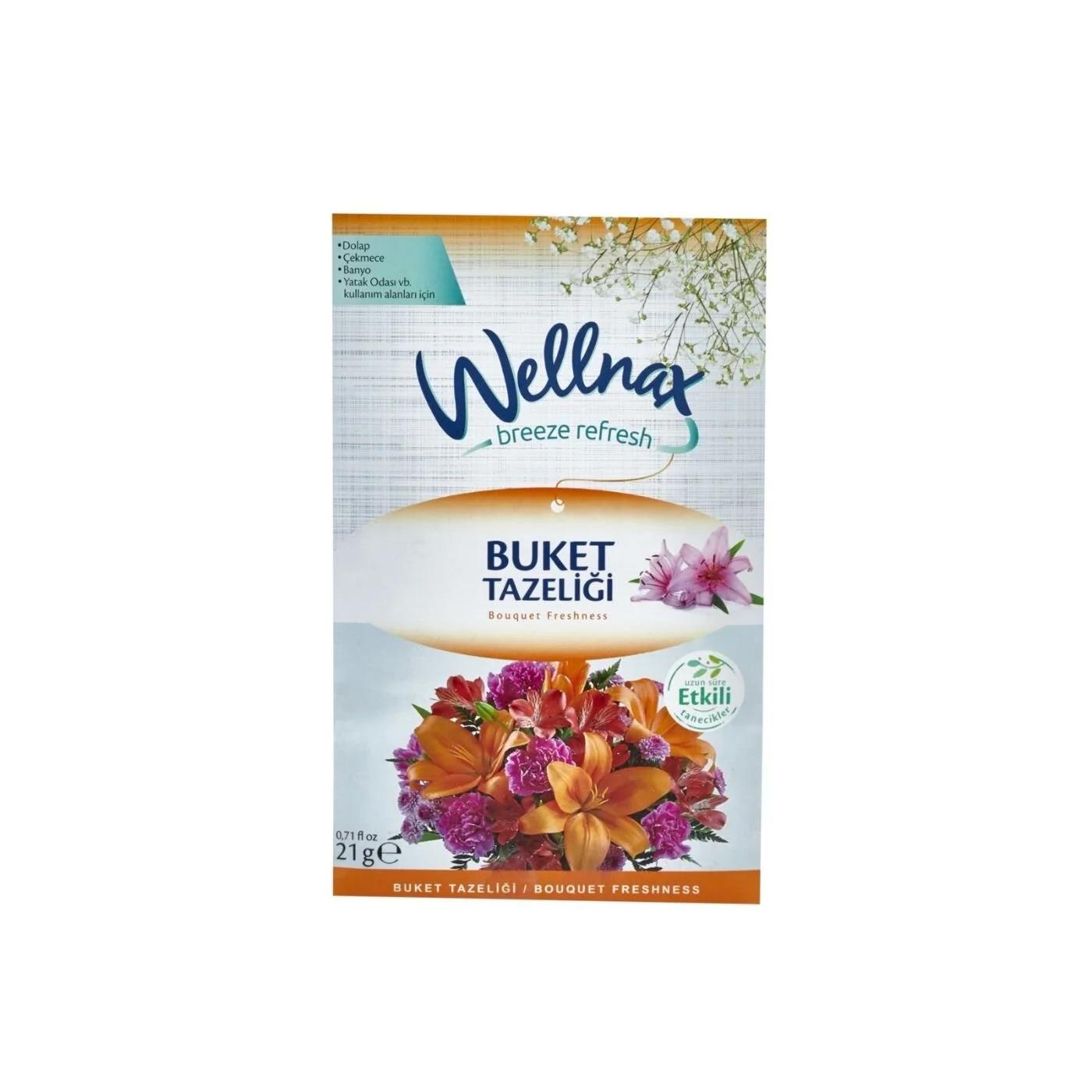 Wellnax Closet &amp; Drawer Scent Sachet Bouquet Freshness 21g