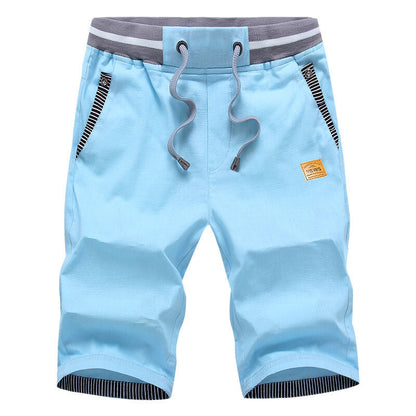 Mens Printed Quick-Dry Beach Shorts