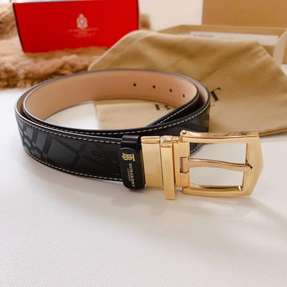 Burberry Leather Vintage Belt &