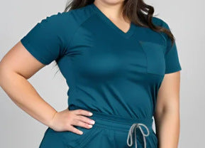 Quick-Dry Short-Sleeve Surgical Suit