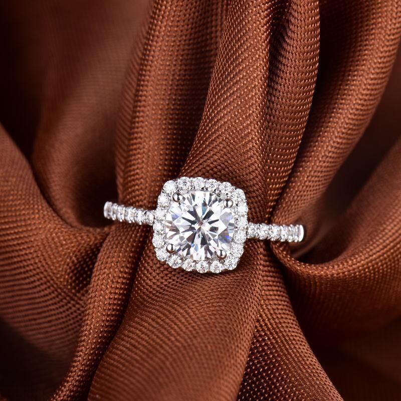 Simulation Adjustable Wedding Ring Set