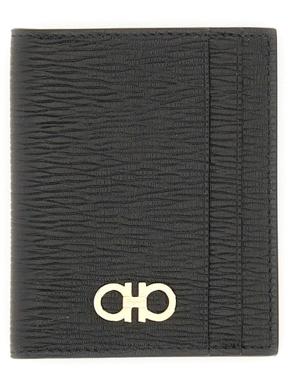 Ferragamo Mini 100% Leather Wallet