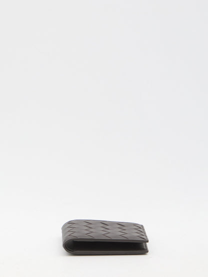 BOTTEGA VENETA Mini Intrecciato Bi-Fold Wallet