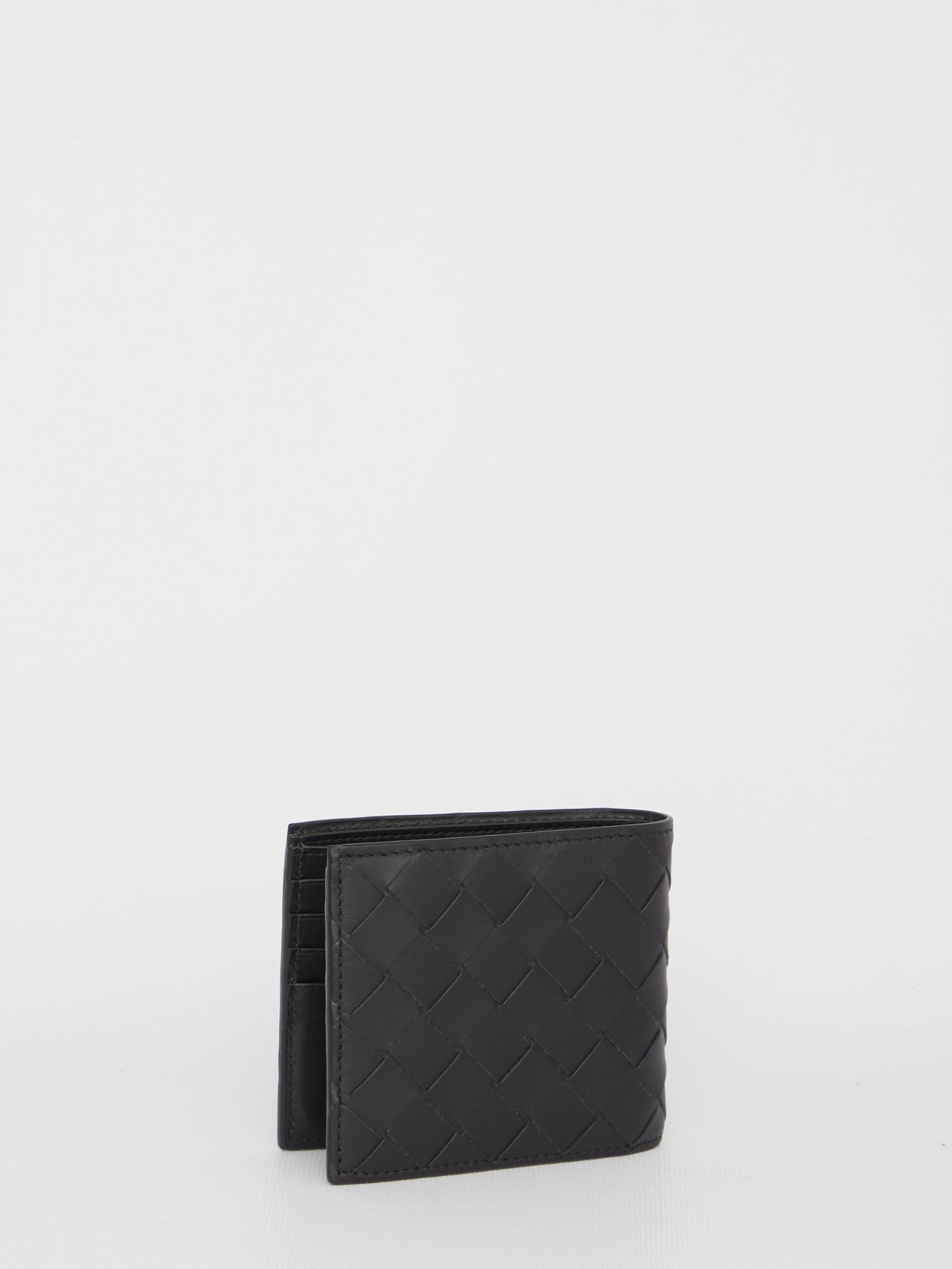 BOTTEGA VENETA Mini Intrecciato Bi-Fold Wallet