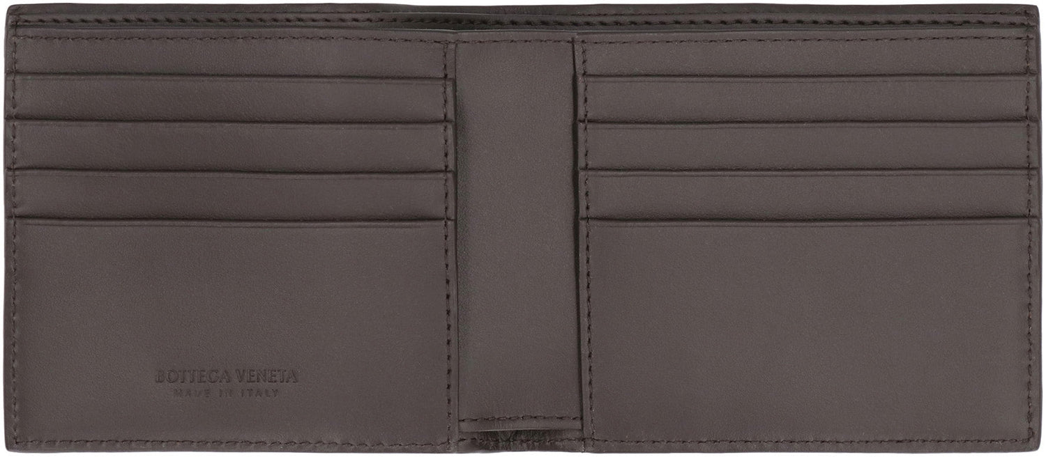 BOTTEGA VENETA Mini Bi-Fold Wallet in Leather - SS25