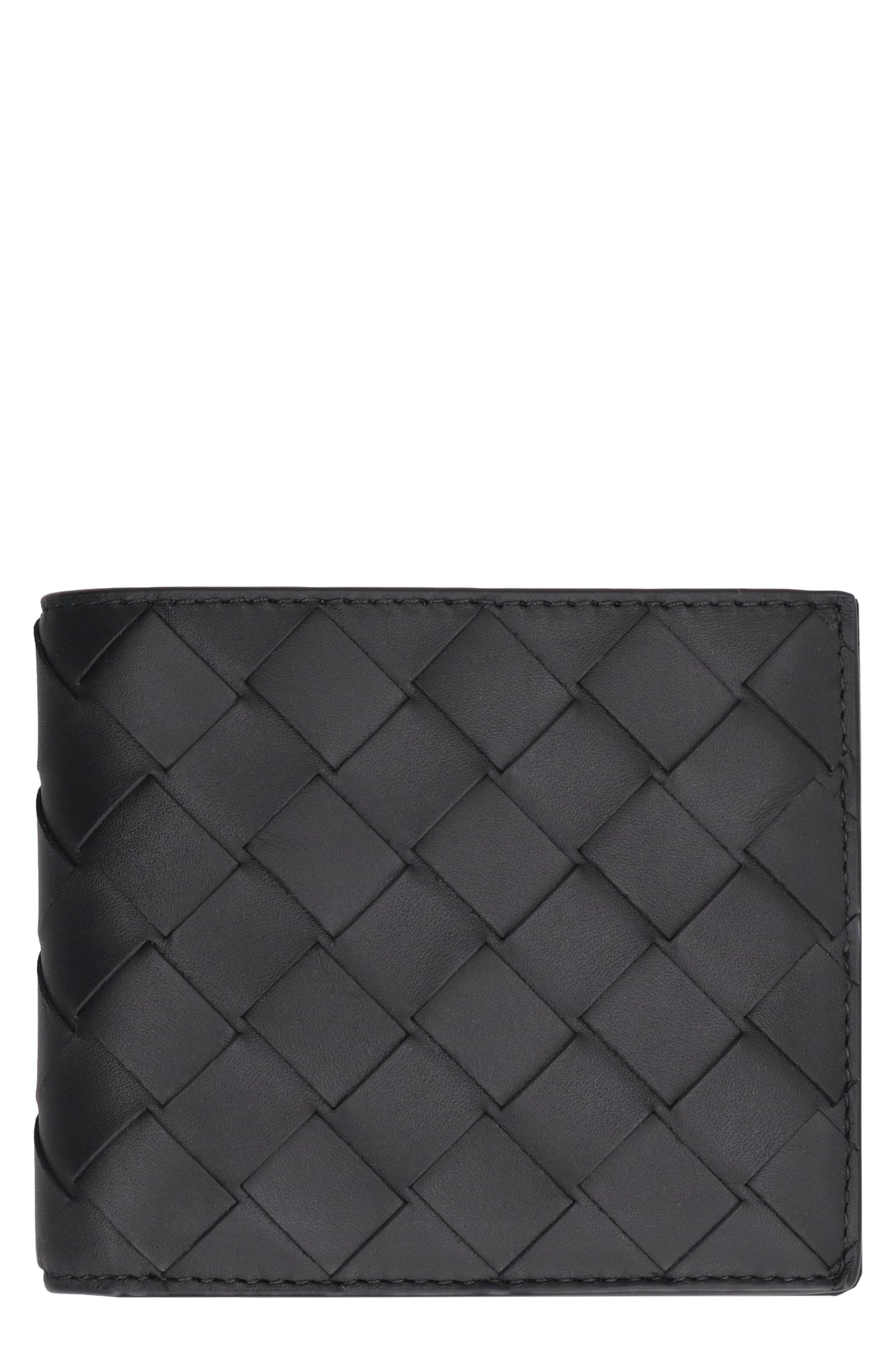 BOTTEGA VENETA Mini Intrecciato Bi-Fold Wallet