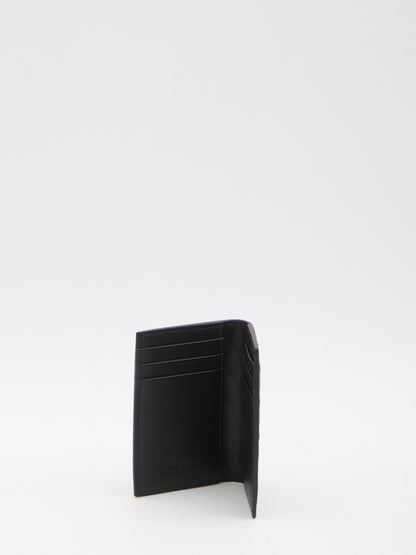 BOTTEGA VENETA Mini Intrecciato Card Holder with Flap - FW25