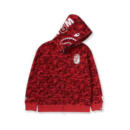 BAPE OG Camo Shark Full Zip-Up Hoodie A Bathing Ape &
