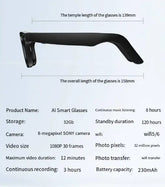 AI Camera Smart Glasses SHOPEZRA L.L.C.