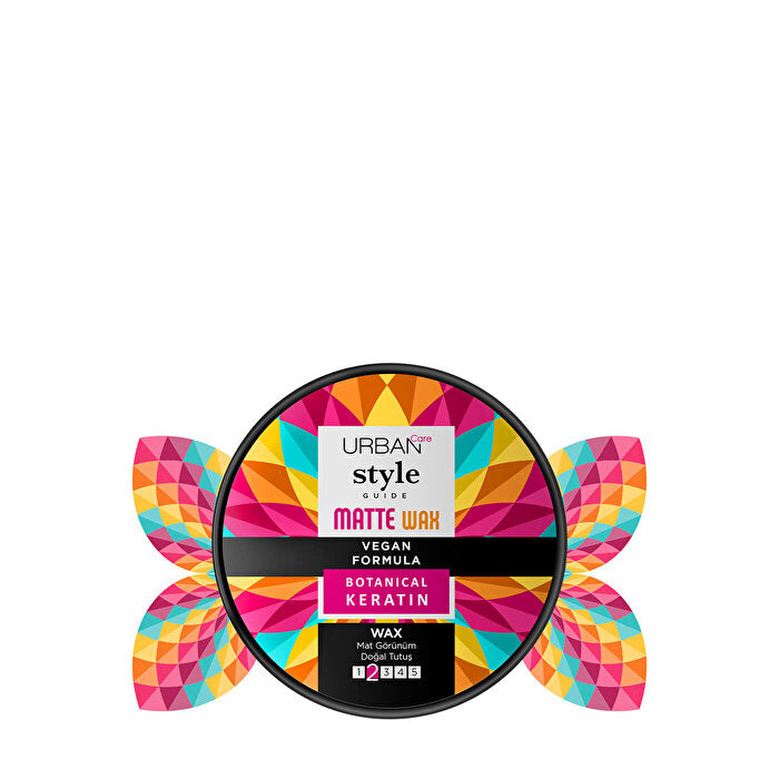 Urban Care Style Wax Matte Natural Look 100ml &amp; RODEO Professional Mace Brush