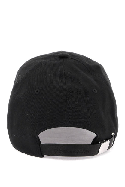 ALEXANDER MCQUEEN VARSITY SKULL Cap for Men - FW23 Collection