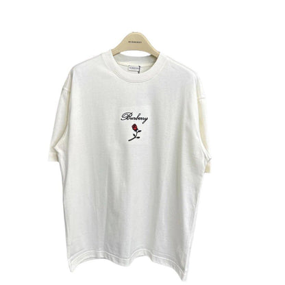 Burberry T-Shirt With Rose Without Collar &