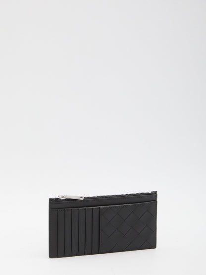 BOTTEGA VENETA Mini Intrecciato Card Holder - FW25