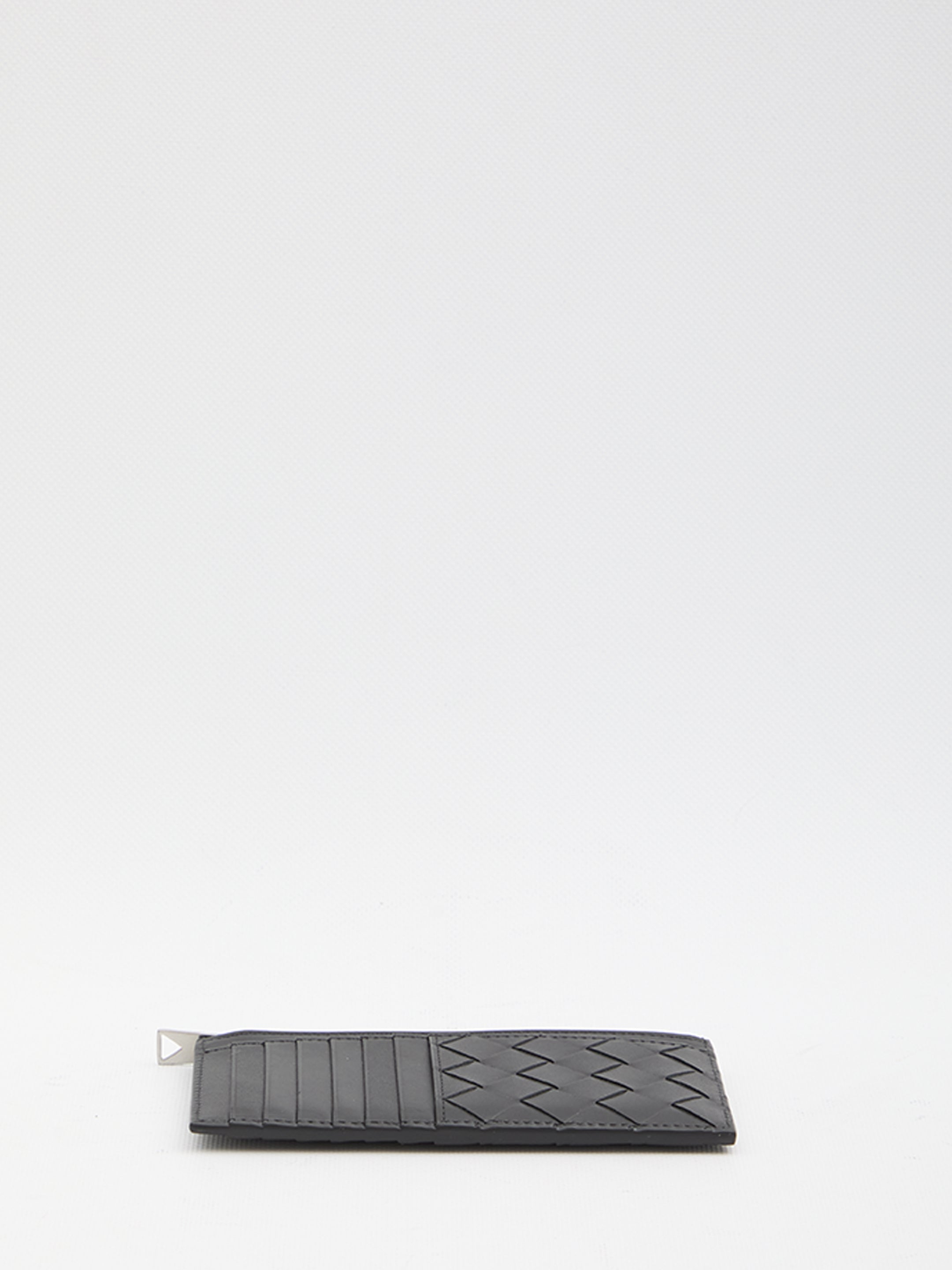 BOTTEGA VENETA Mini Intrecciato Card Holder - FW25