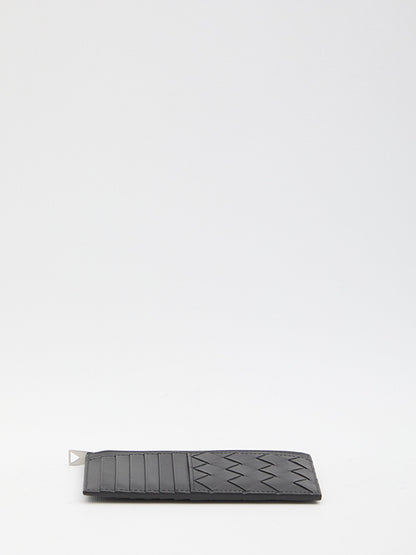 BOTTEGA VENETA Mini Intrecciato Card Holder - FW25