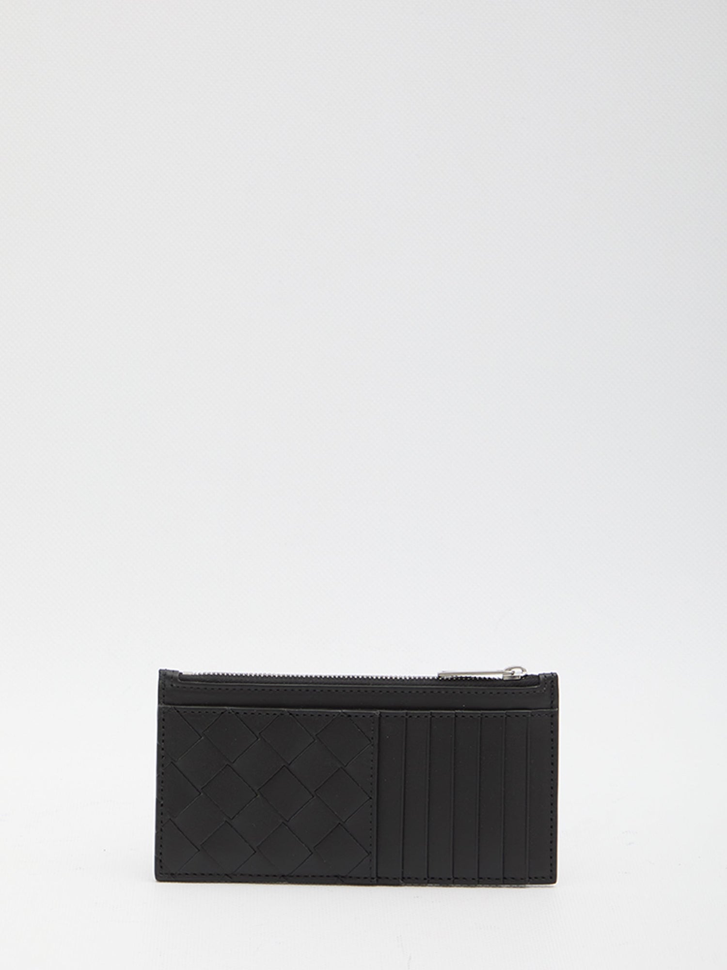 BOTTEGA VENETA Braided Mini Card Holder with Coin Purse - FW25