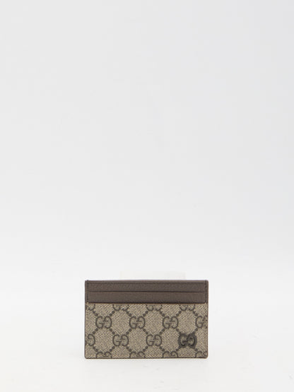 GUCCI Mini GG Bi-Color Card Case - Slim &amp; Stylish
