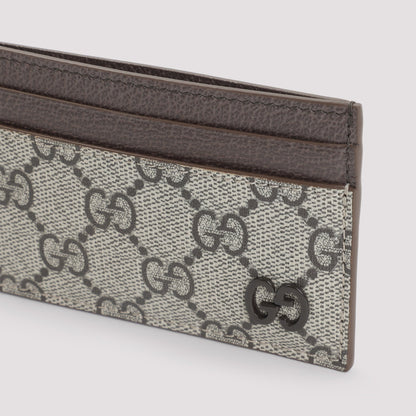GUCCI Mini Supreme Textile Wallet