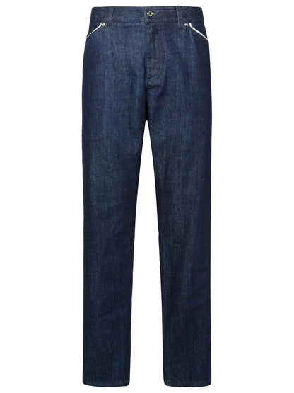 Dolce &amp; Gabbana Blue Cotton Jeans