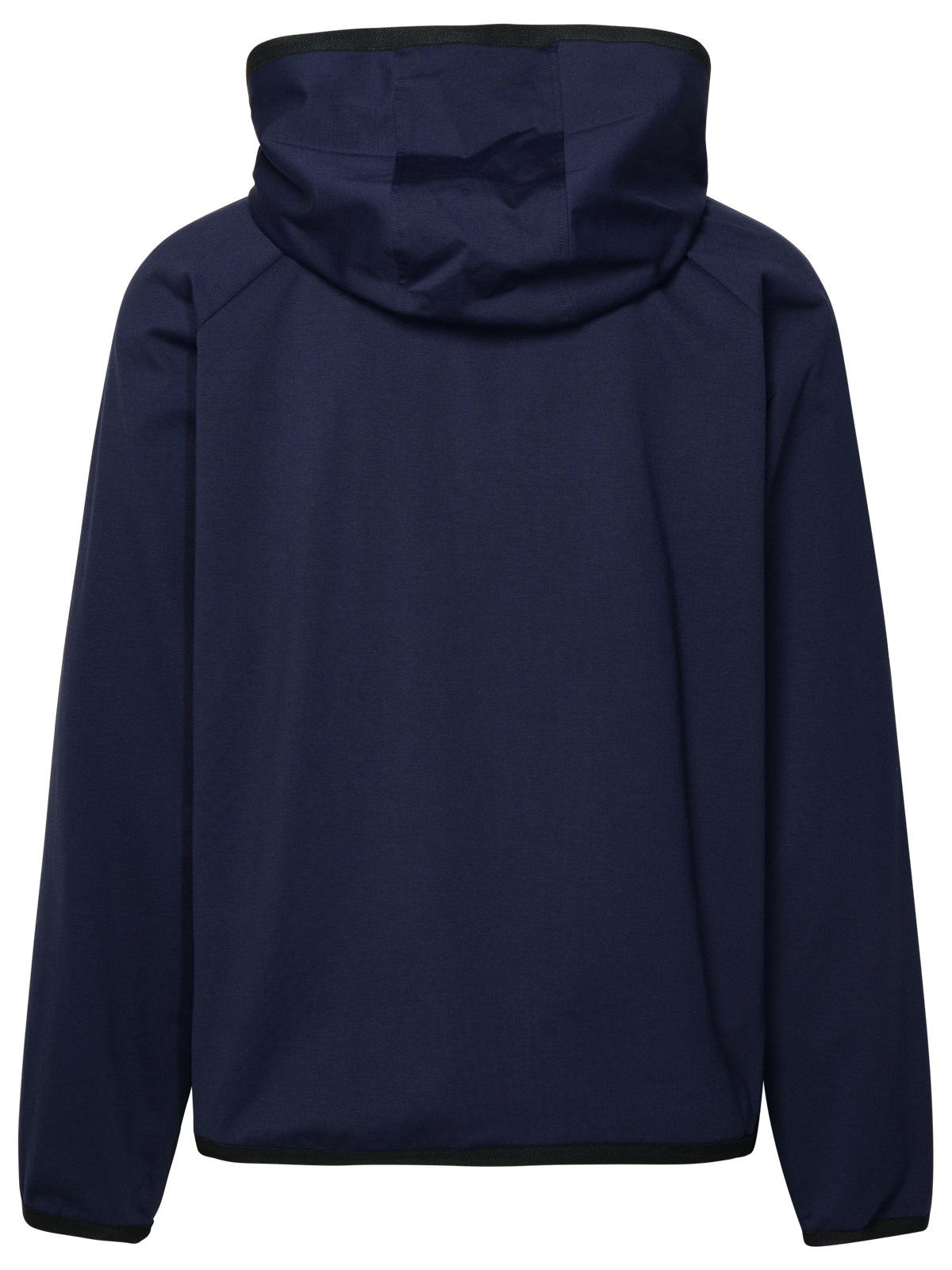 Dolce &amp; Gabbana Blue Cotton Blend Jacket
