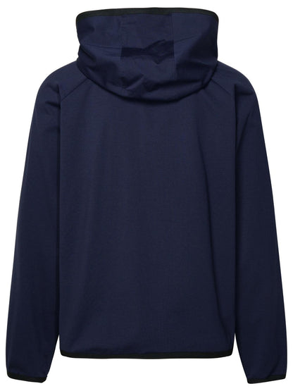 Dolce &amp; Gabbana Blue Cotton Blend Jacket