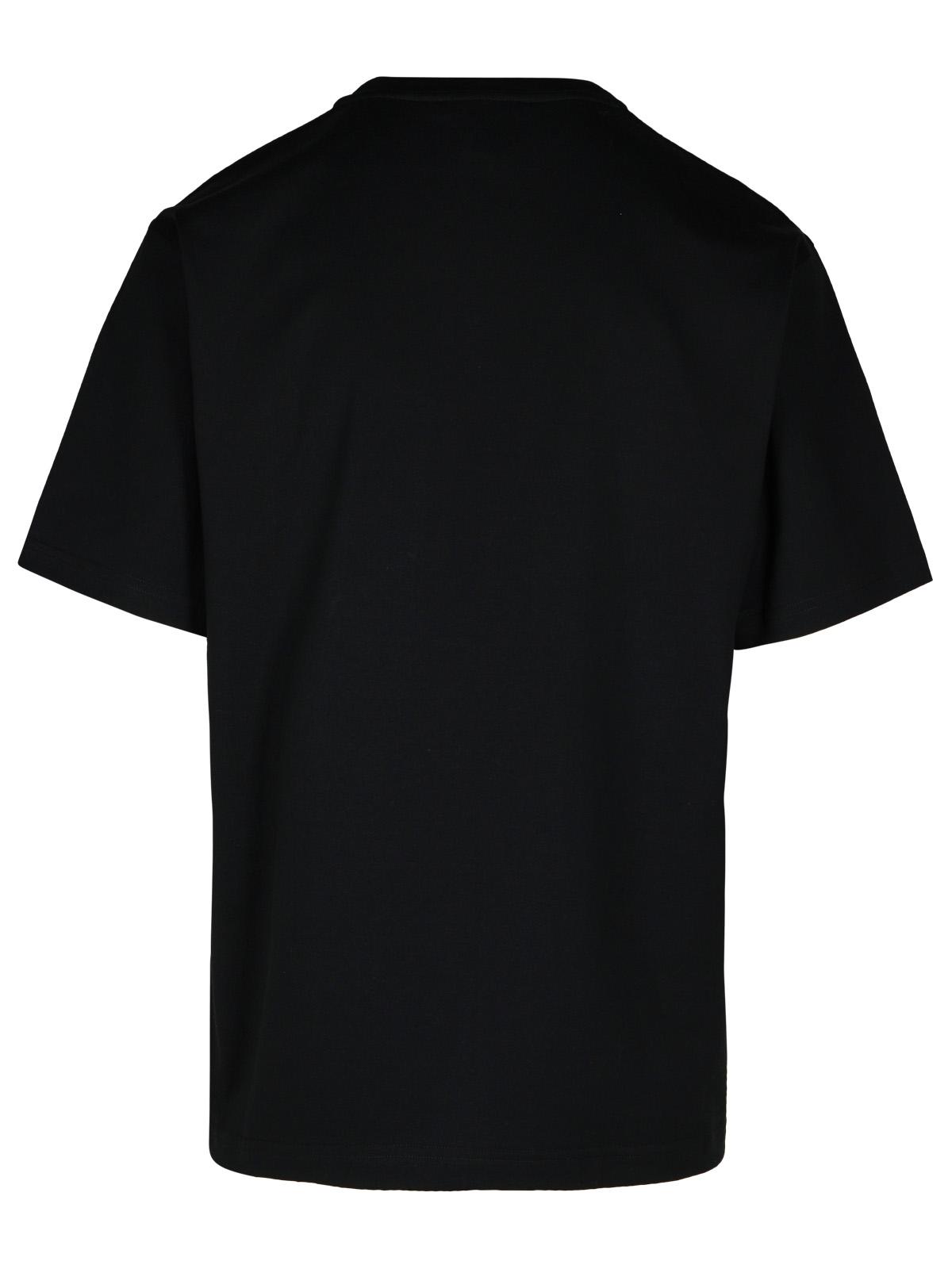 Dolce &amp; Gabbana Black Cotton T Shirt
