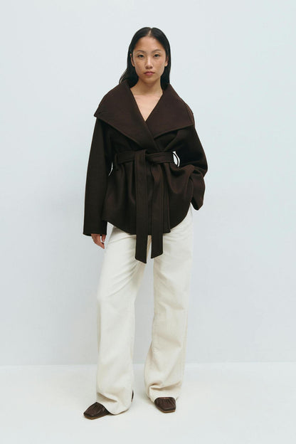 Thickened Woolen Coat