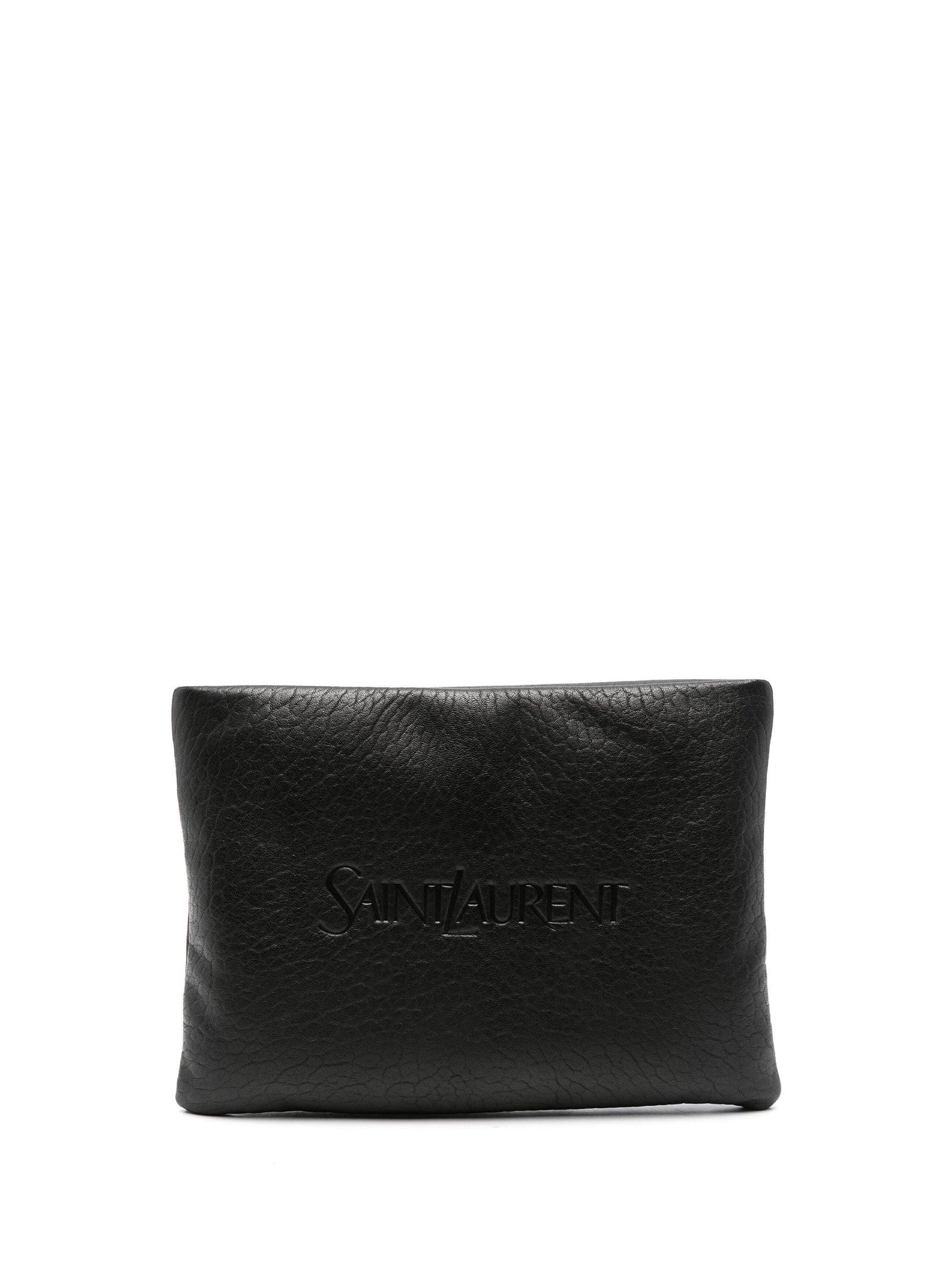 SAINT LAURENT Mini Lambskin Wallet