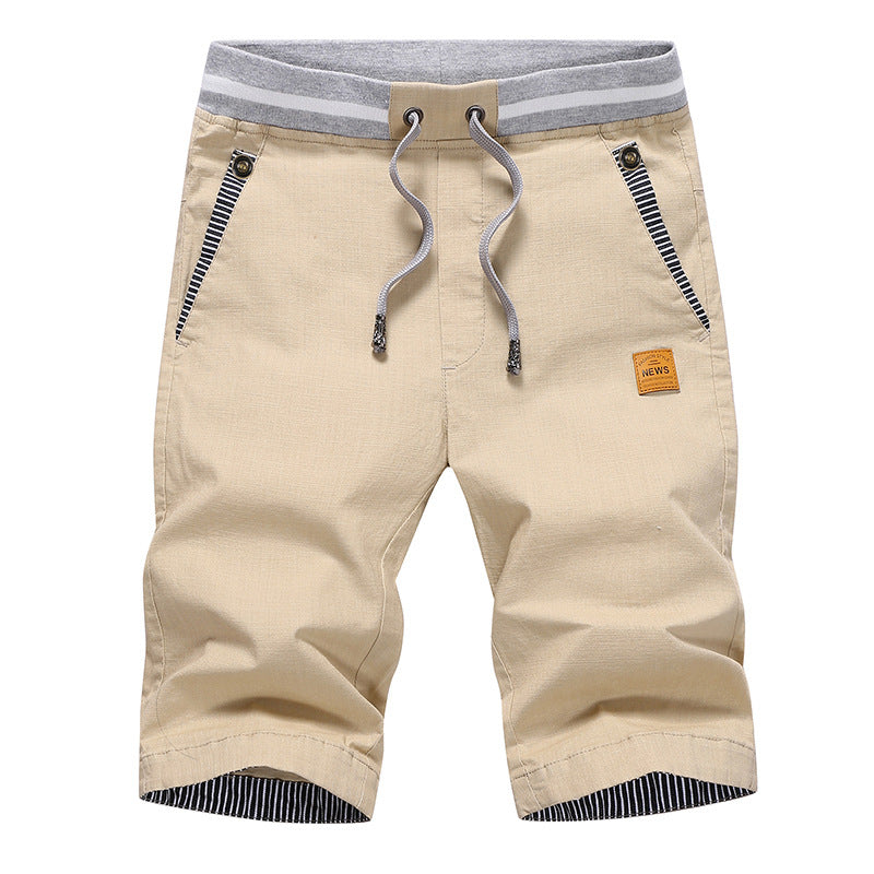 Mens Printed Quick-Dry Beach Shorts