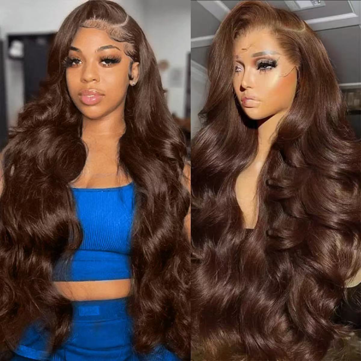 Synthetic fiber wigs