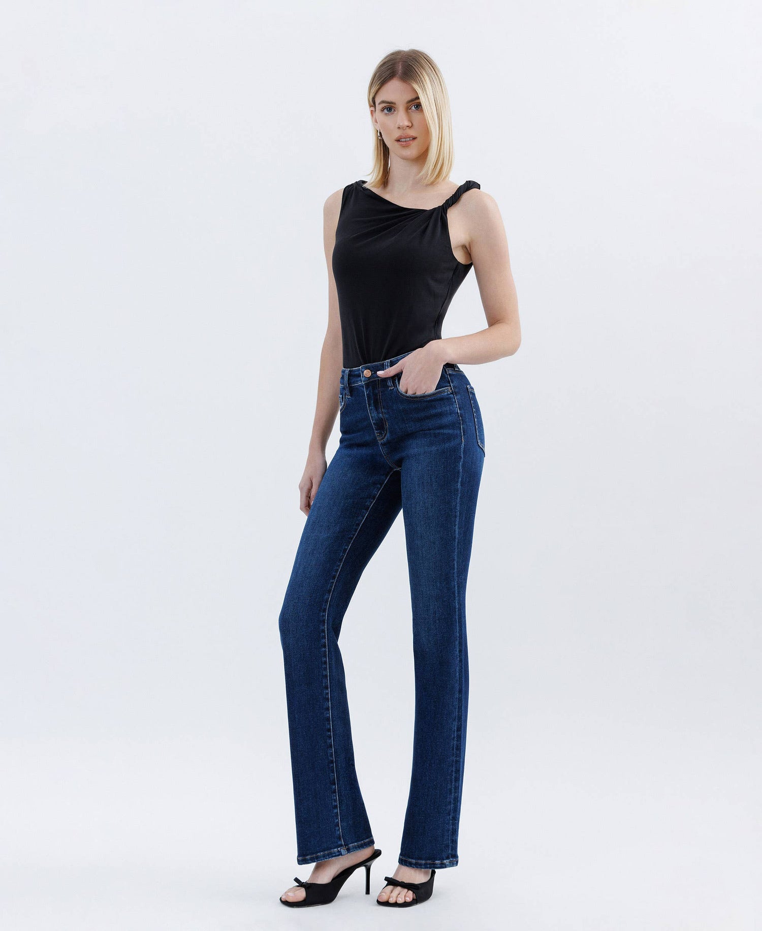 Pippa Tummy Control High Rise Bootcut Jean