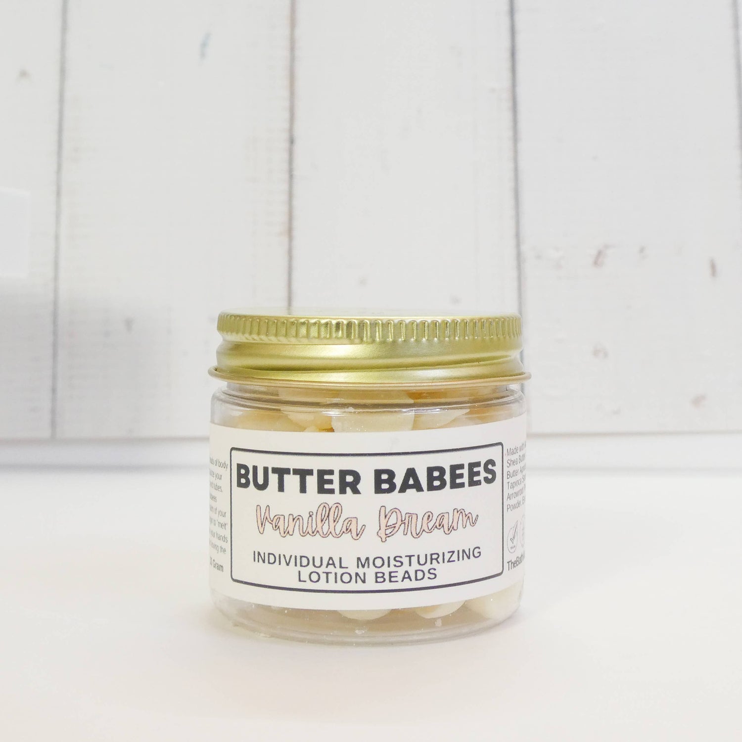 Vanilla Dream Shea Butter Lotion Beads: 30 gram