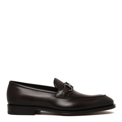 Ferragamo Elegant 100% Leather Flat Shoes for Men