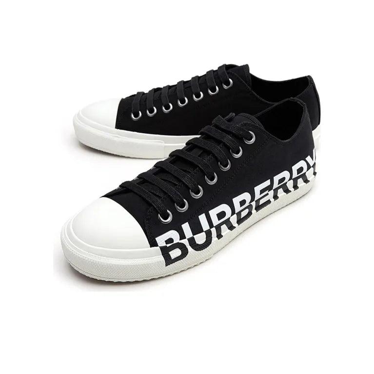 Burberry Logo Print Two Toned Sneakers &