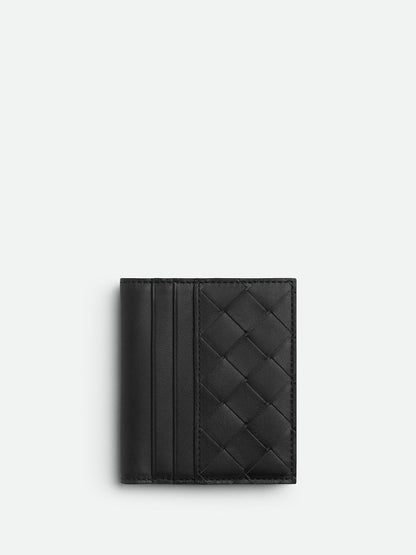 BOTTEGA VENETA Mini Intrecciato Bill Wallet