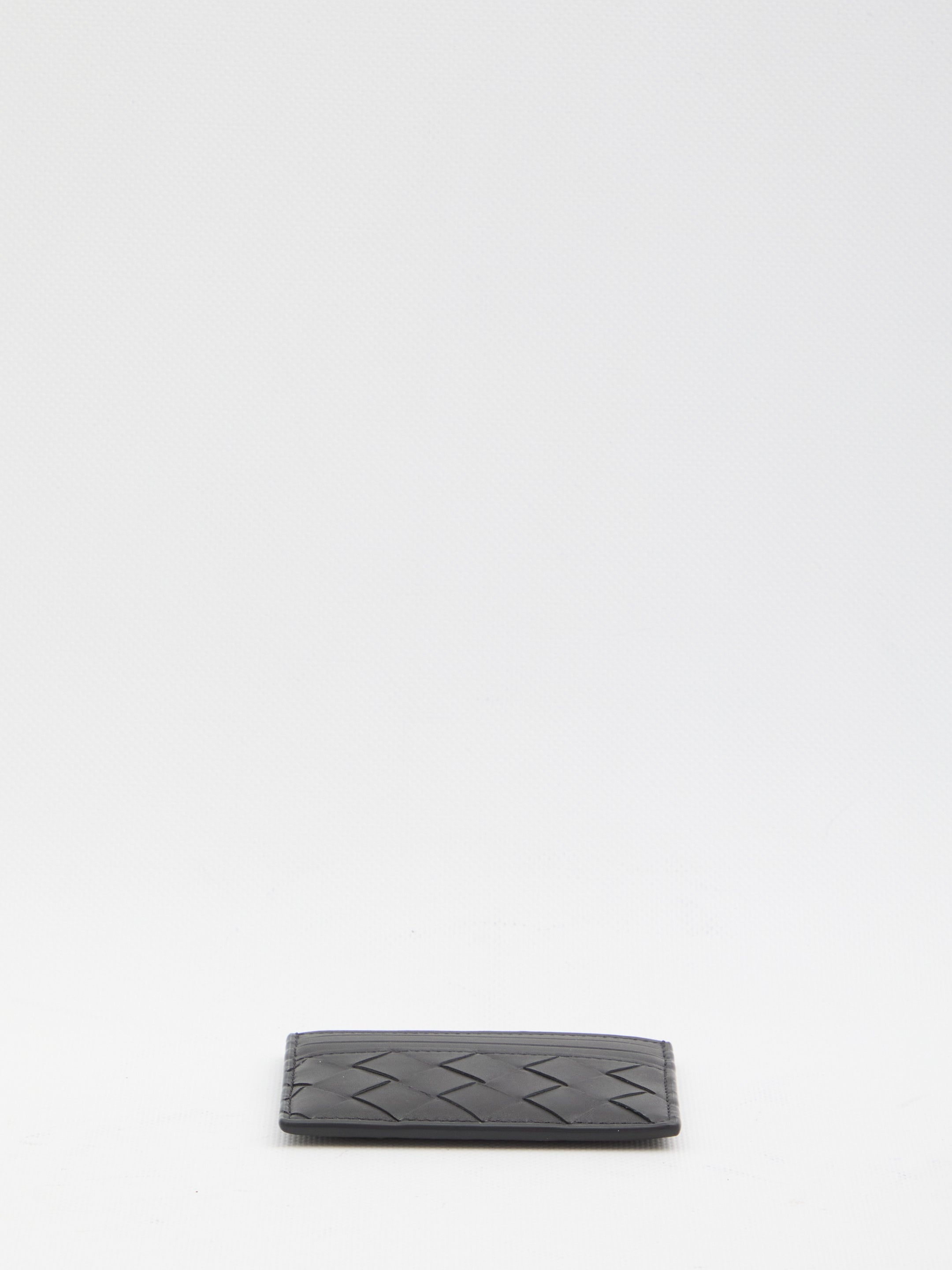 BOTTEGA VENETA Woven Mini Card Holder - FW25