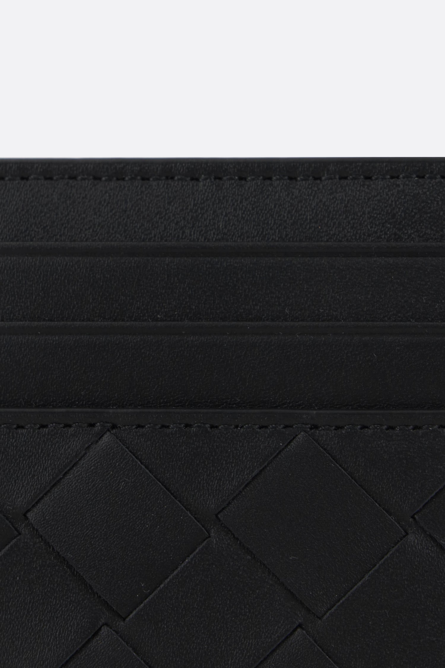 BOTTEGA VENETA Woven Mini Card Holder - FW25