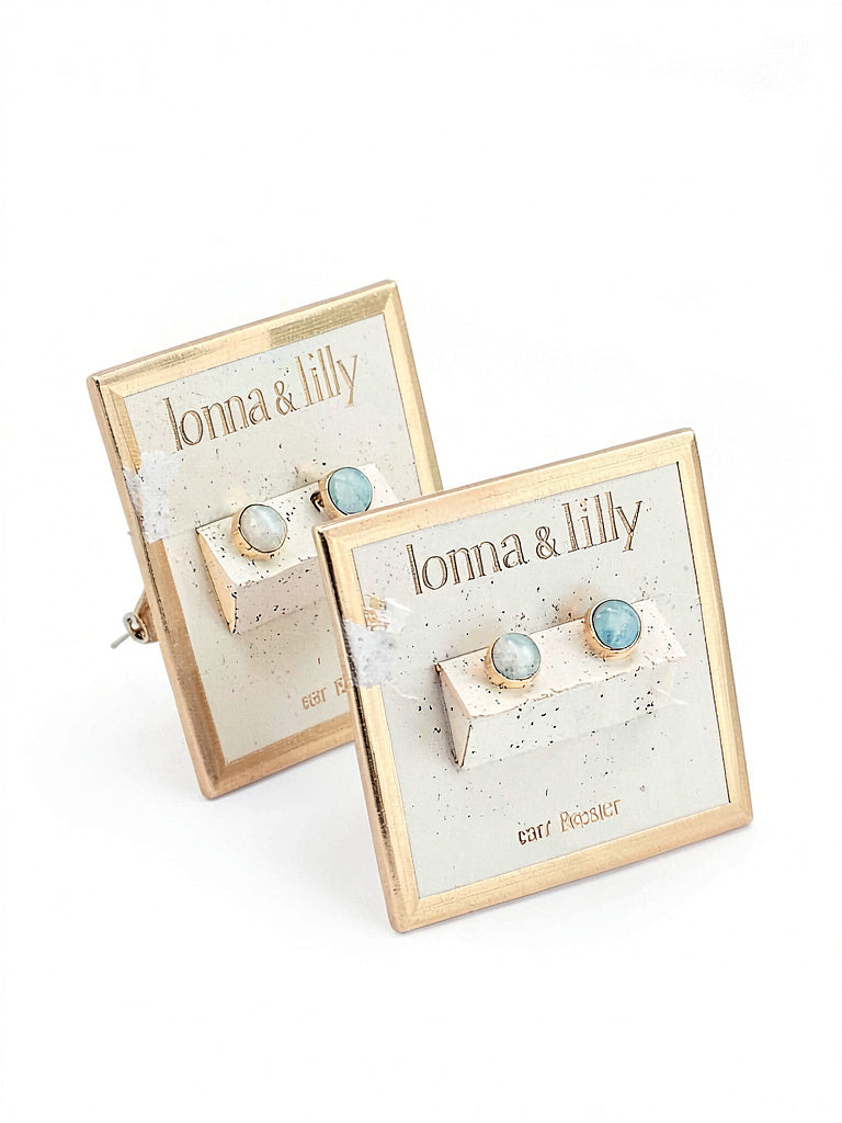 Lonna &amp; Lilly Gold-Tone Stone Jacket Earrings