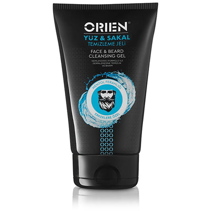 Orien Face &amp; Beard Cleansing Gel for Men 150 ml