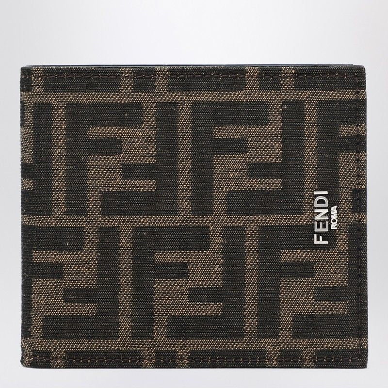 FENDI Jacquard Bi-Fold Wallet