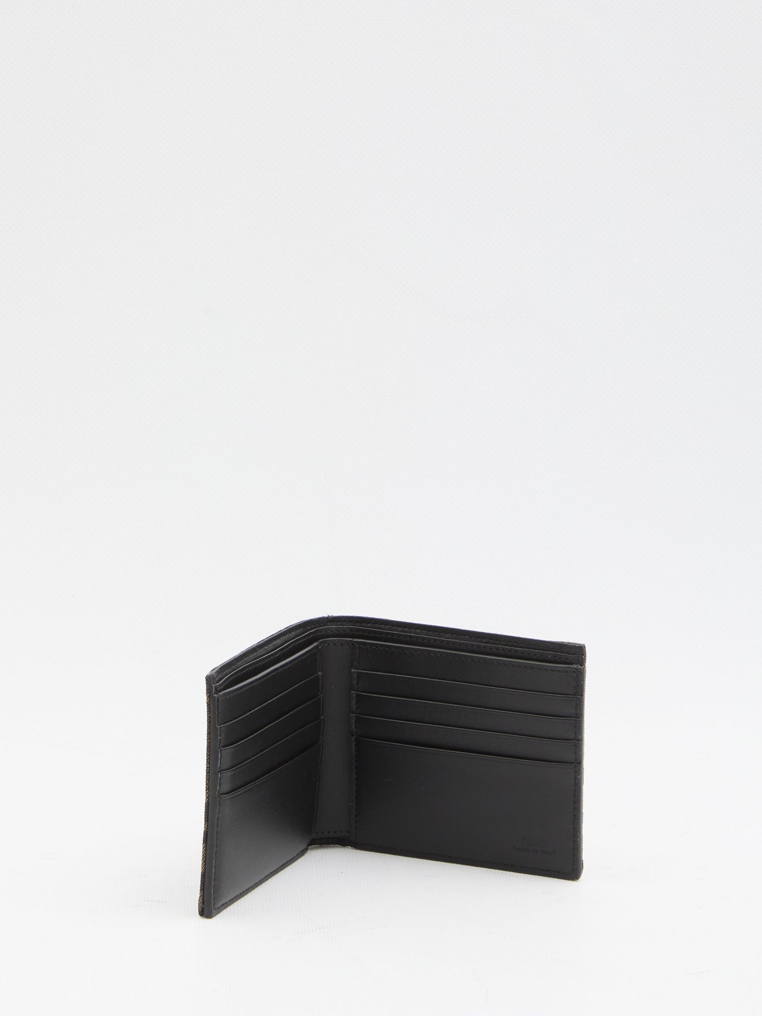FENDI Mini Jacquard Bi-Fold Wallet - FW25