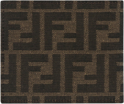 FENDI Jacquard Bi-Fold Wallet