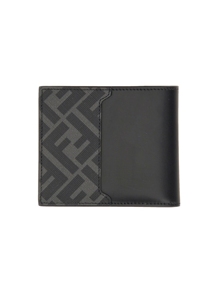 FENDI Mini Bifold Wallet with FF Detail